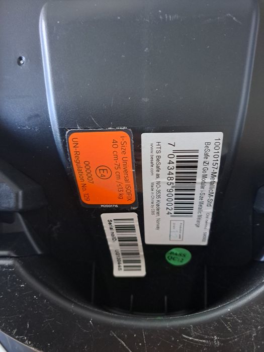 Fotelik samochodowy BeSafe iZi Go Modular X1 i-Size