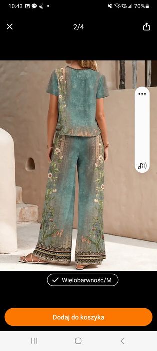 Komplet damski rozm M