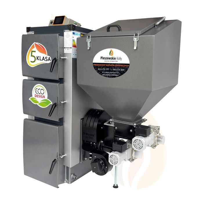 Kocioł z Podajnikiem na Pellet 12kW 5 klasa Ekodesign Piec Dotacja Eko