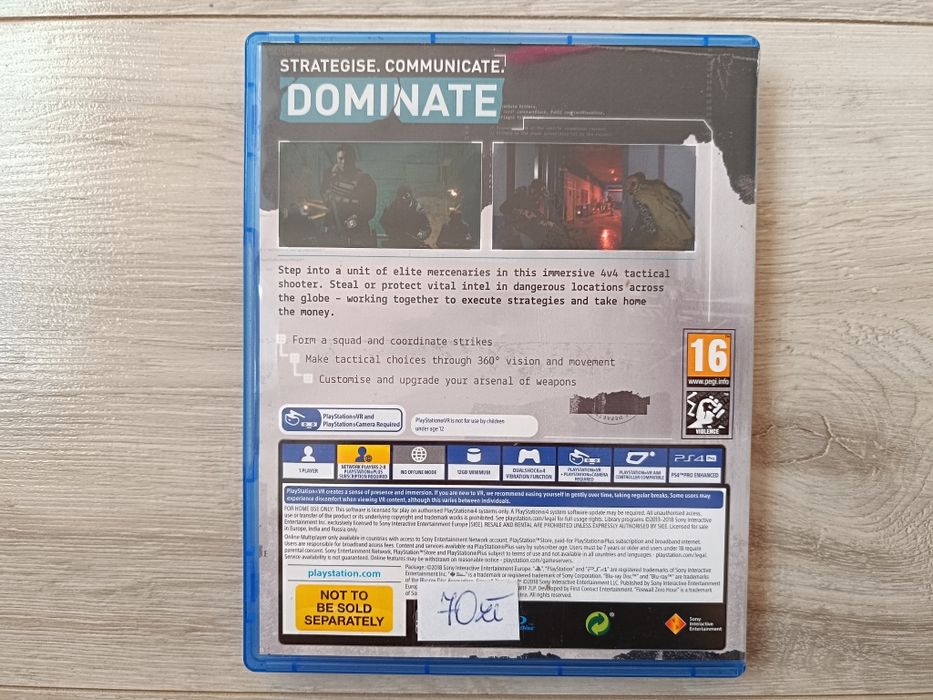 Gra PS4 - Firewall Zero Hour