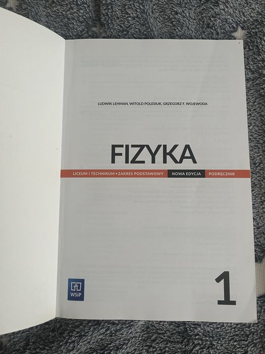 Fizyka 1 nowa edycja