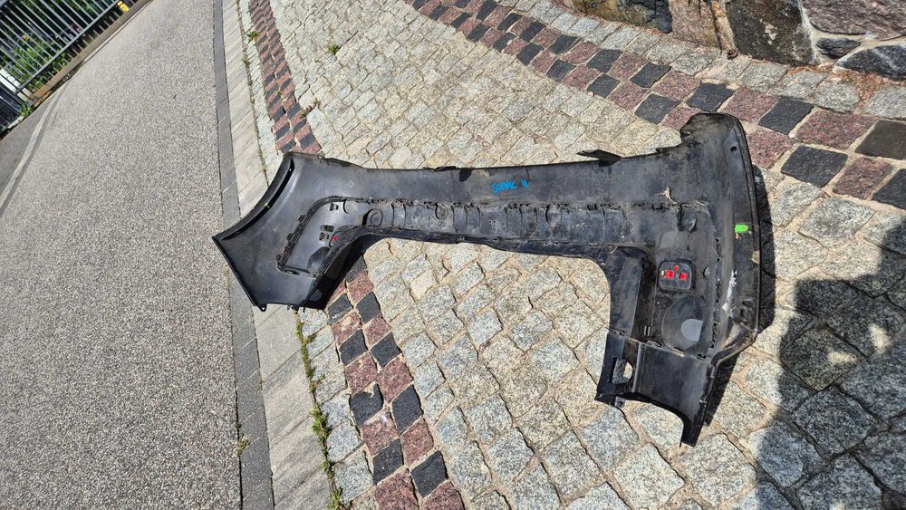 renault scenic II zderzak tył tylny kompletny kolor NV676