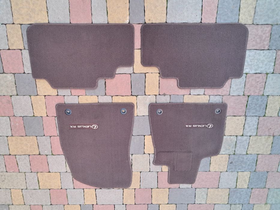Lexus RX оригінальні коврики оригінальні килимки lexus