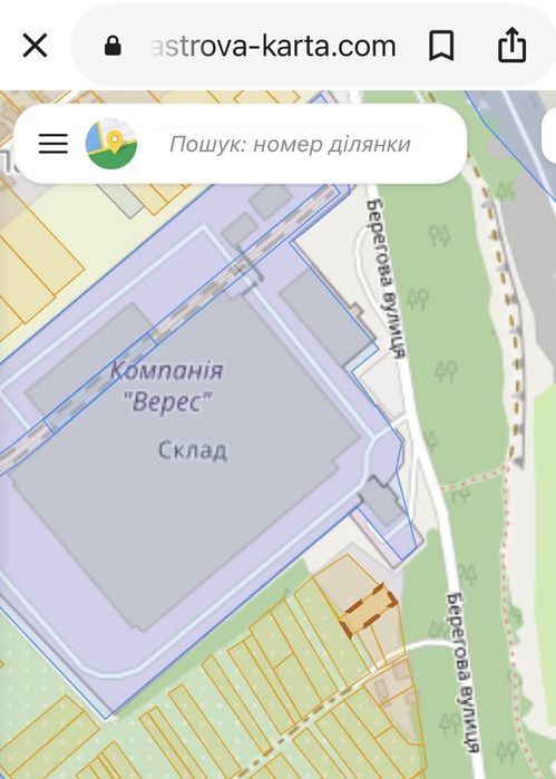 Ділянка в мальовничому місці, Слобода 12 хв до центру Черкас
