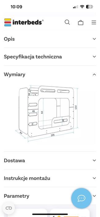 Łóżko pietrowe dla dzieci