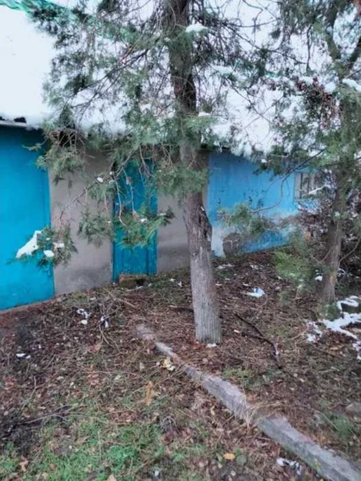 Нежитлова будівля 100,7 кв.м. (гараж Б,В, вбиральня Г, споруди №1-5)