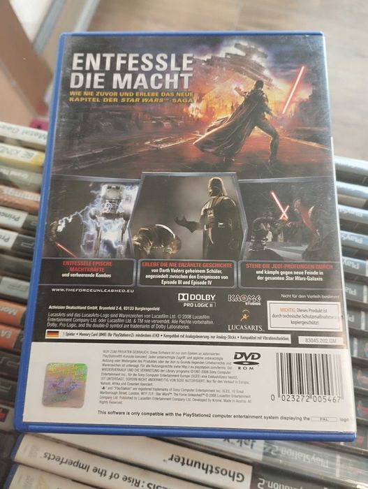 Star Wars: The Force Unleashed [PS2] GER