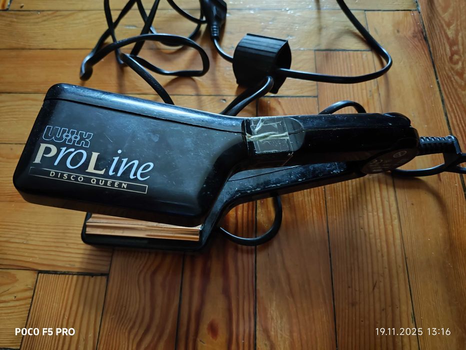 Плойка-гофре WIK Pro Line та плойка-бігуді СССР