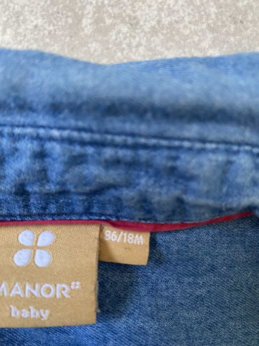 Сорочка для хлопчика джинсова