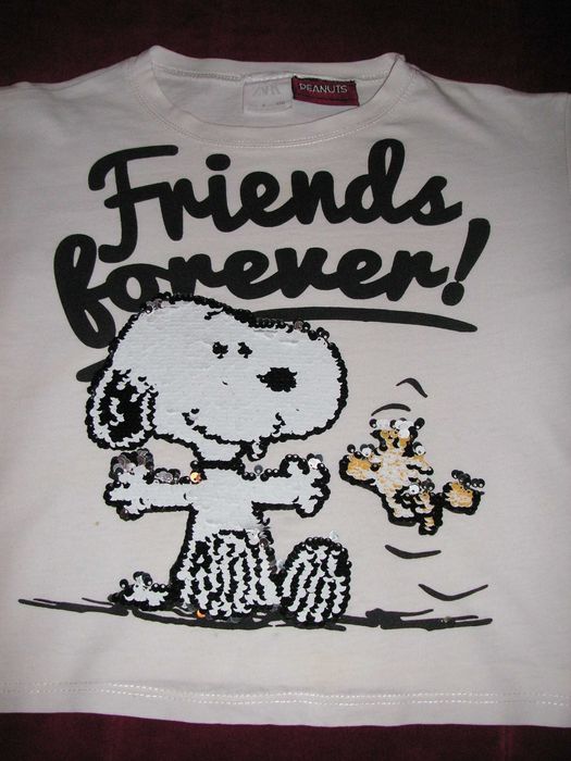 T Shirts Zara e Zara Peanuts T/6