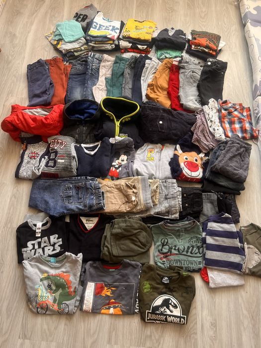 Paka ubranek dla chłopca 116/128