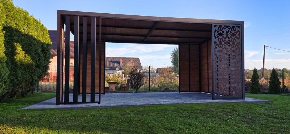 Wiata, altana ogrodowa, zabudowa, pergola