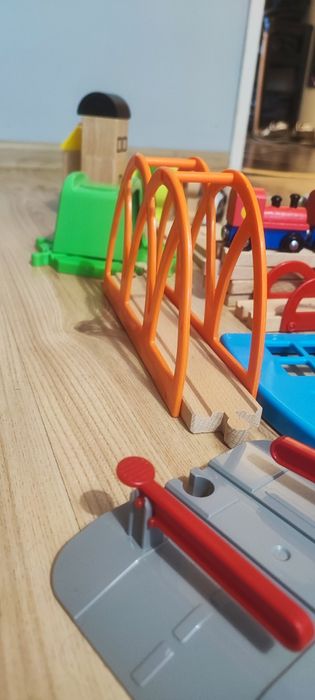 Kolejka drewniana Ikea