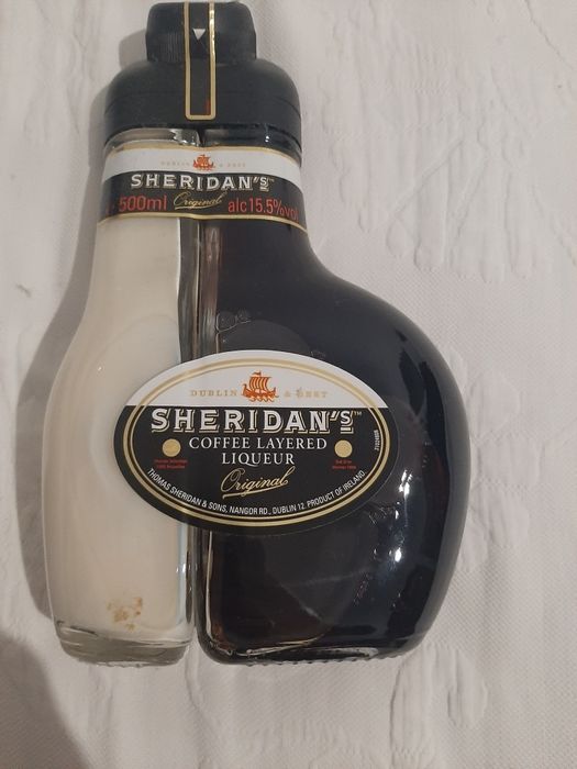 Licor sheridans  cafe e chocolate