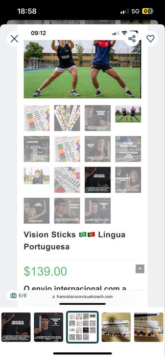 Vision Sticks - Ativação Neuronal para o Rendimento Físico - NOVO