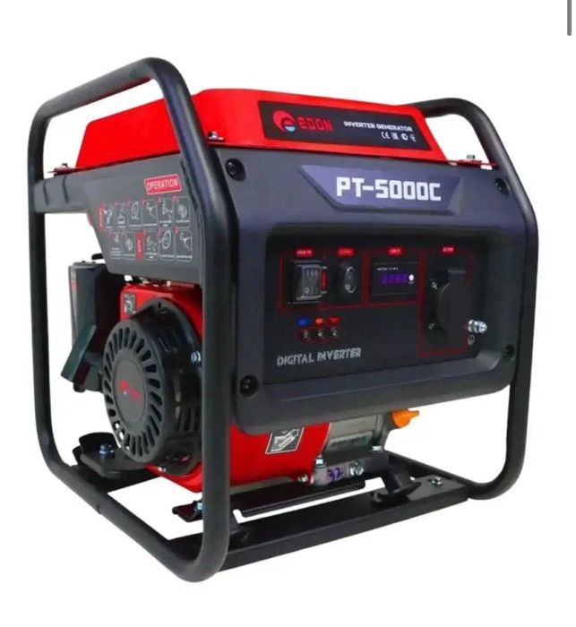 Генератор бензиновий інверторний EDON PT-5000C