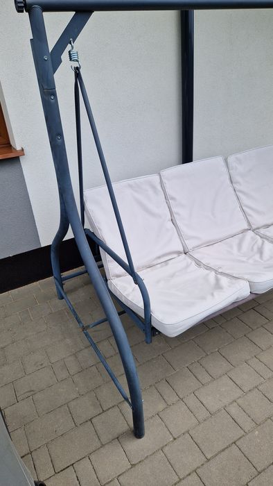 Huśtawka ogrodowa do ogrodu bujana antracyt
