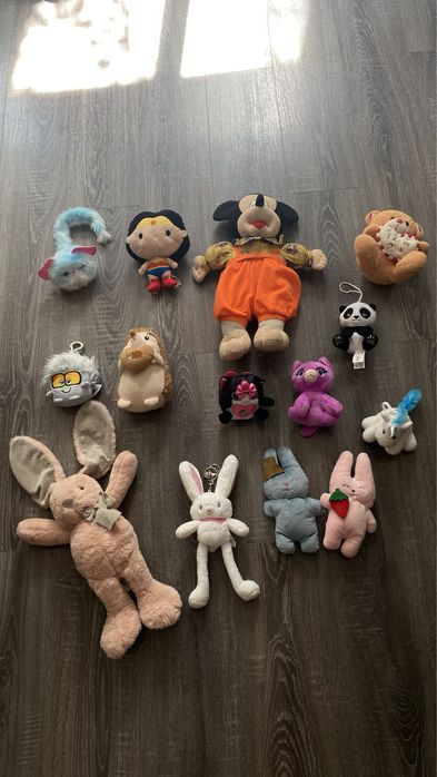 Разные мягкие игрушки Новые