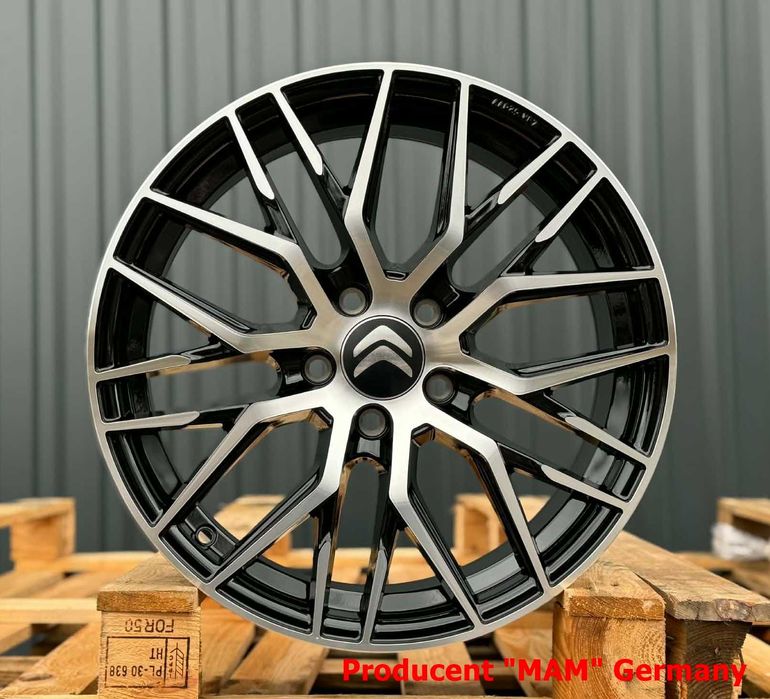 Alufelgi 5x108 r18 NOWE! Citroen C4 C5 Picasso DS3 Ds4 Ds5 felgi aluminiowe 261# Felgi aluminiowe MAM Germany