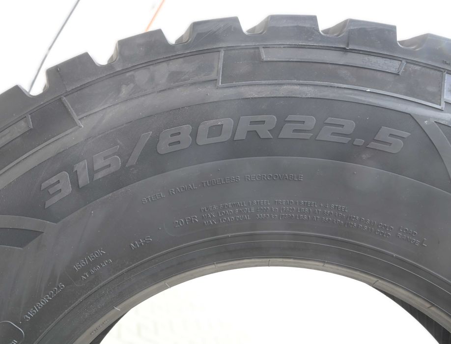 315/80R22.5 156/150K ADM215 M+S 3PMSF Austone Tires opony napędowe