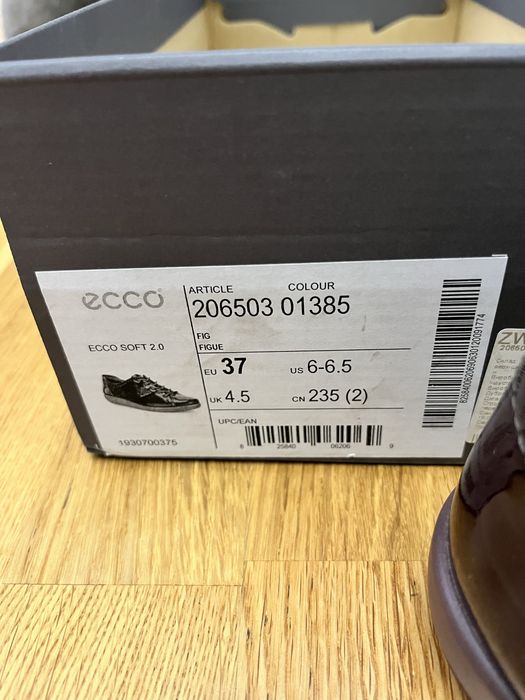Туфлі Ecco 37р
