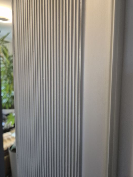 Duże lustro w klasycznej srebrnej ramie  220cm x 120cm