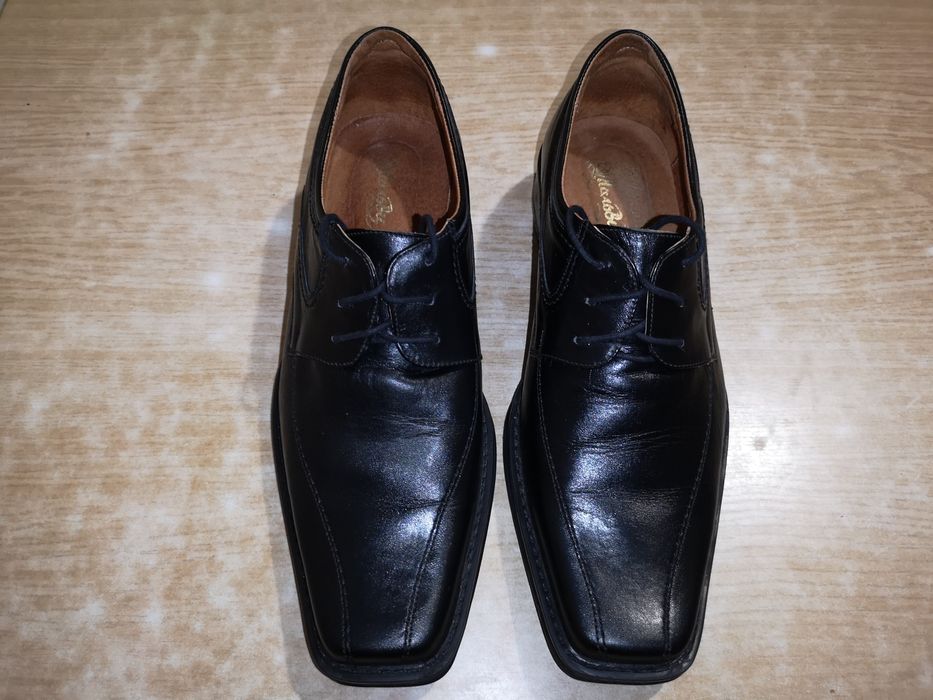 Мужские кожаные туфли (37 размер)