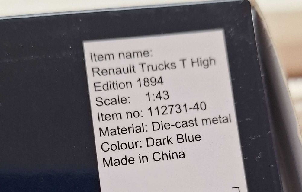 Renault Trucks T High Edition 1894 1/43