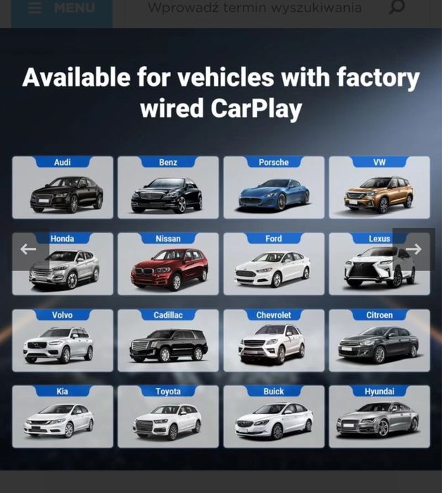 OTTOCAST CA361 Carplay Car TV Mate