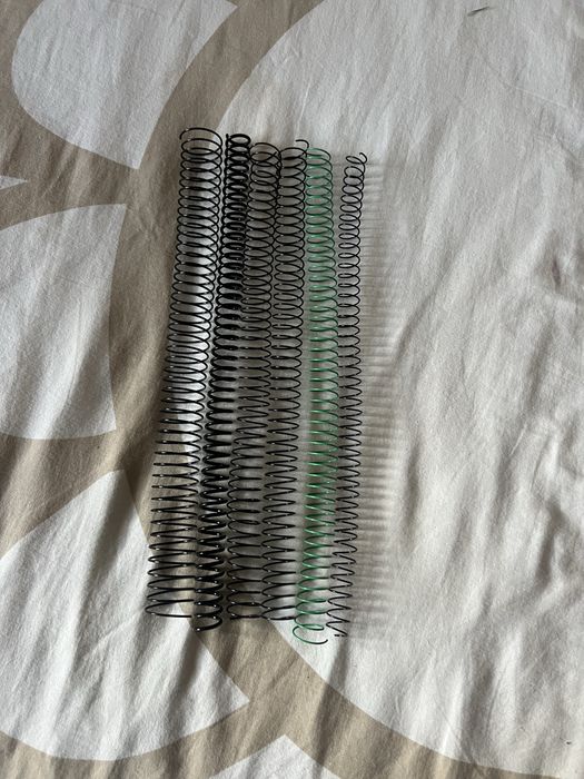 Argolas para cadernos