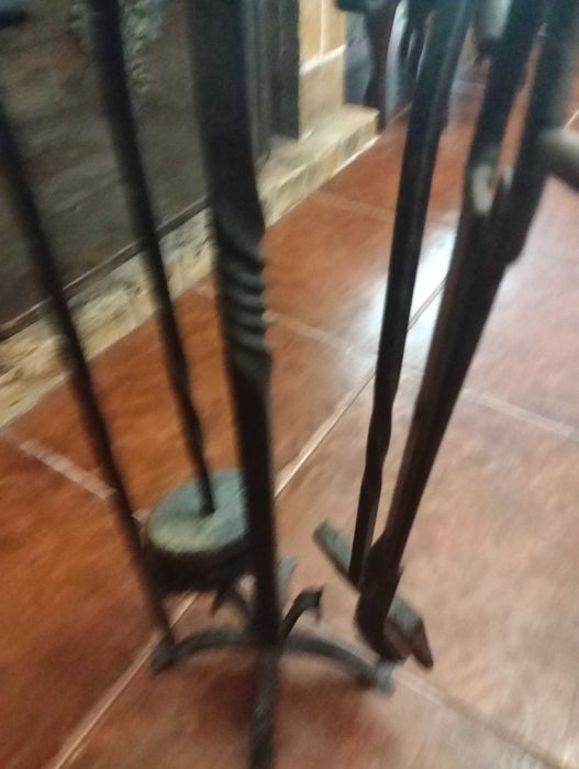 Conjunto para lareira