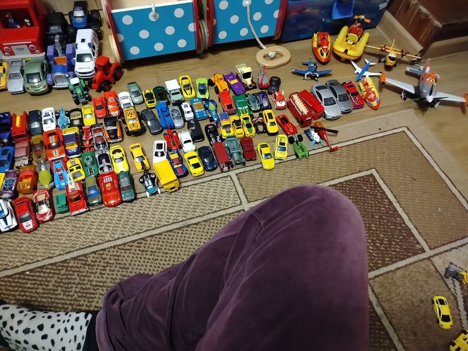 Mega zestaw autka hot wheels cars samoloty strażak sam itp