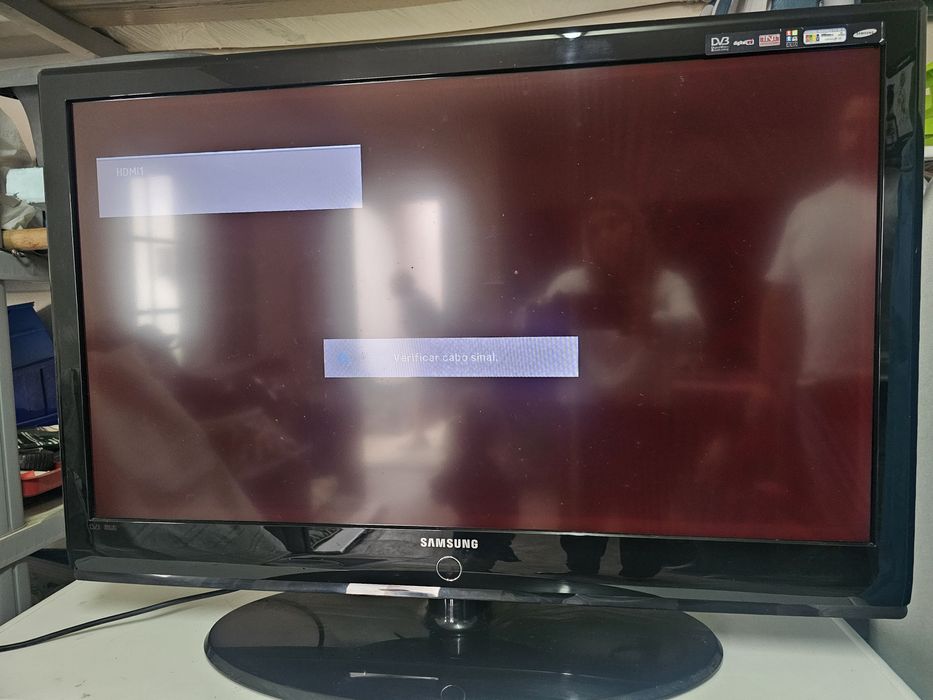 Tv Samsung com problemas de imagem