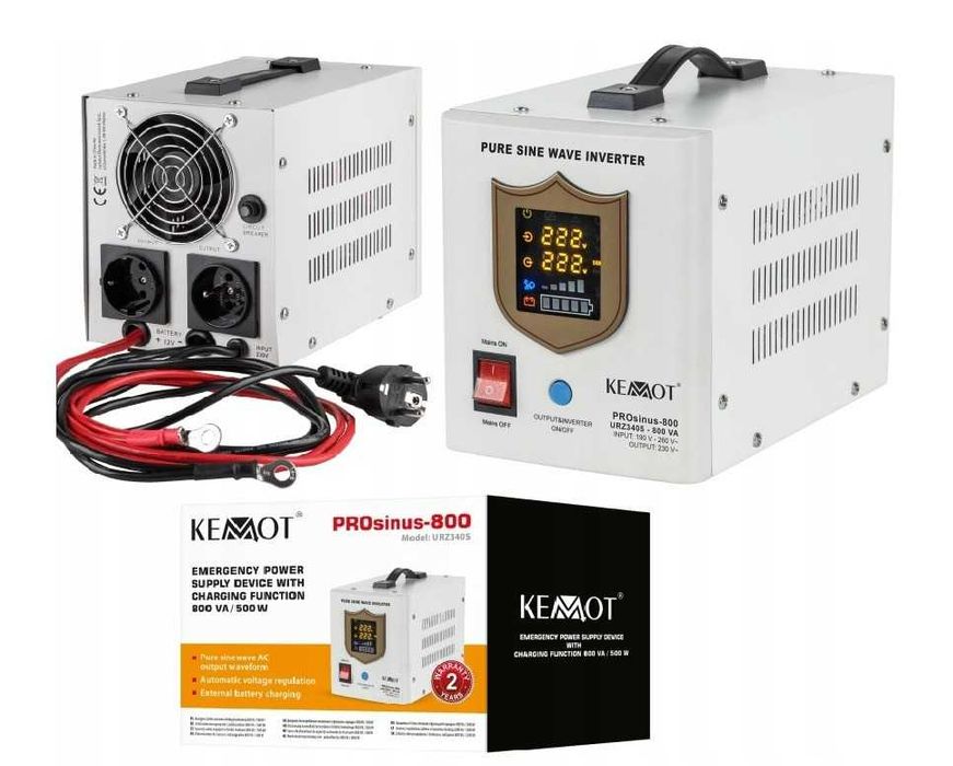 Інвертор Kemot PROsinus 800W ДЖБ ИБП Безперебойник. Инвертор Для котла