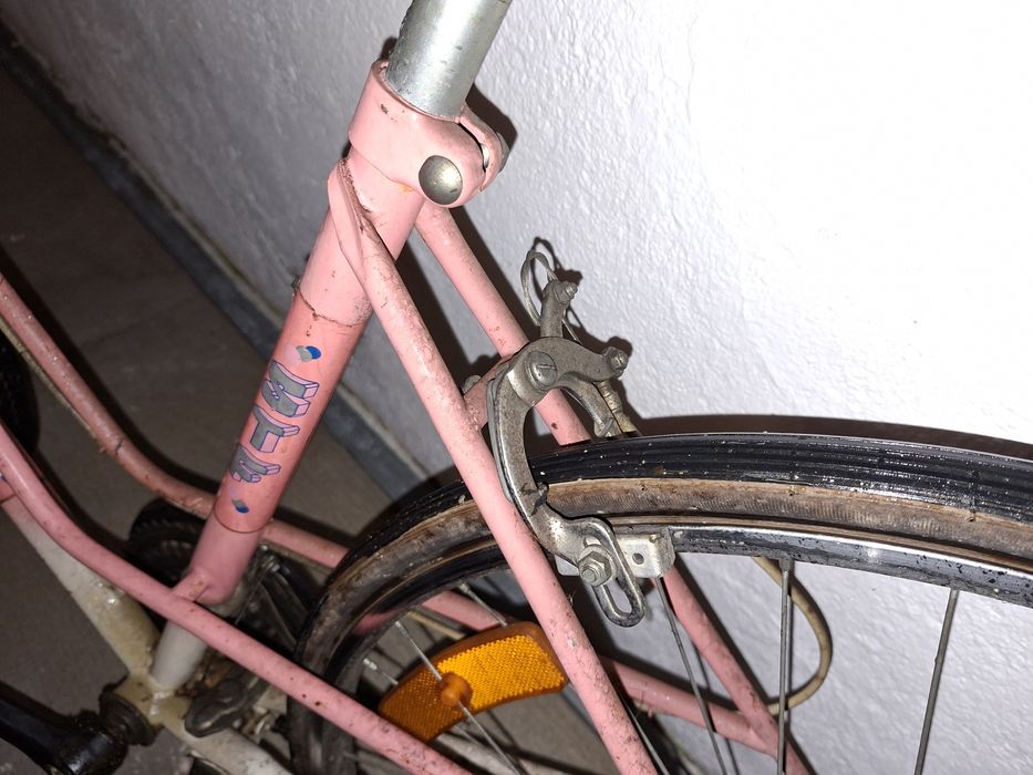 Bicicleta clássica Esmaltina para restauro