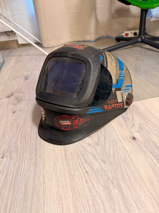 Most Przyłbica Spawalnicza Weld Raptor Techno Blue
