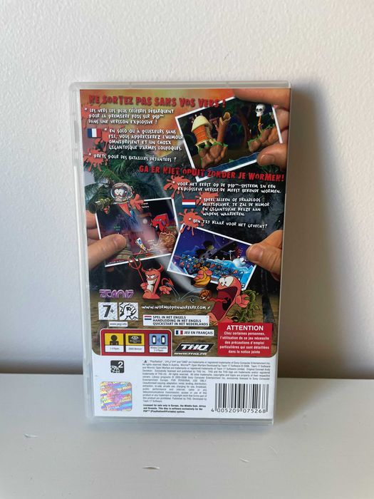 Worms Open Warfare - (PSP)- Completo & Testado
