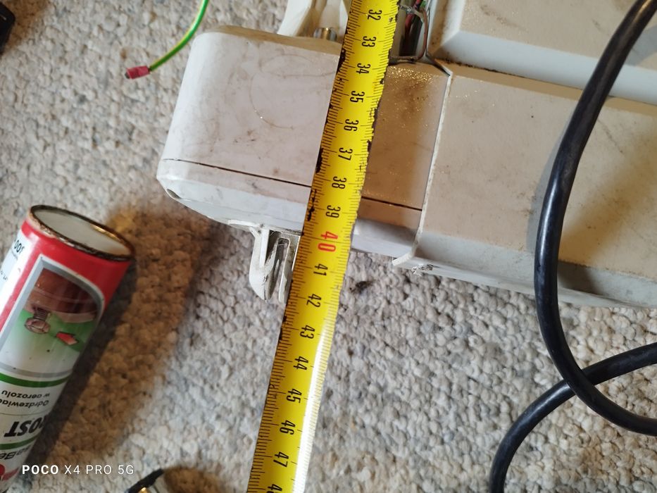 Siłownik liniowy DEWERT DYMAT 6000N (600kg) | 230V | Na części / DIYSi