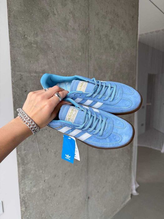 ‼️Кросівки Adidas Handball Spezial Sky Blue White