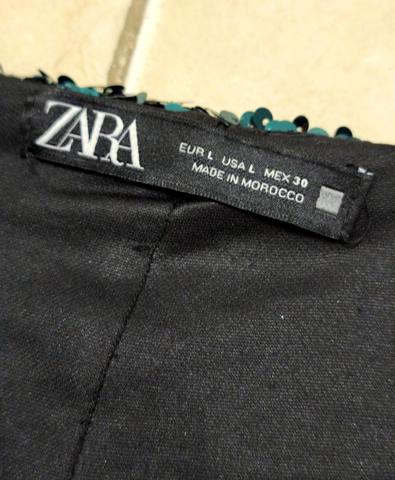 Vestido Esverdeado Novo da Zara