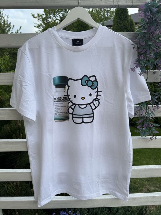 Koszulka Hello Kitty Trenbolone Gym Custom H&M