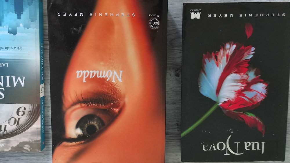 Livros em Português - Stephenie Meyer, etc