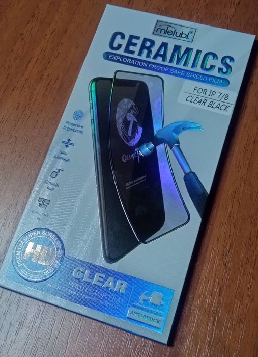 Защитная керамическая пленка Mletubl для Iphone 7/8