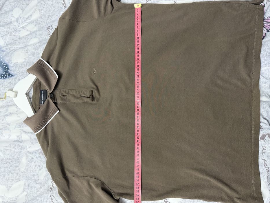 Поло Emporio Armani оригінал, XXL (L/XL), коричневе, стан хороший