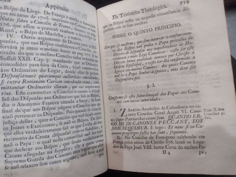 Appendix e Illustração da Tentativa Theologica 1768 Antonio Pereira