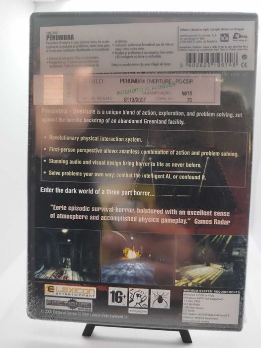 Penumbra: Overture Episode One PC Factory Sealed Frictional Games RARE