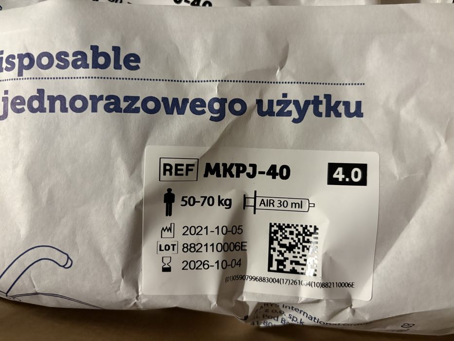 Maska Krtaniowa rozmiar 4-5