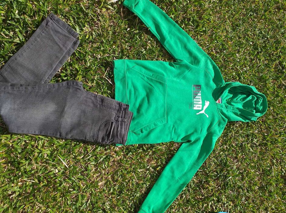 Vendo Lote roupa 11-12 anos da "Puma" original menino - Oferta portes