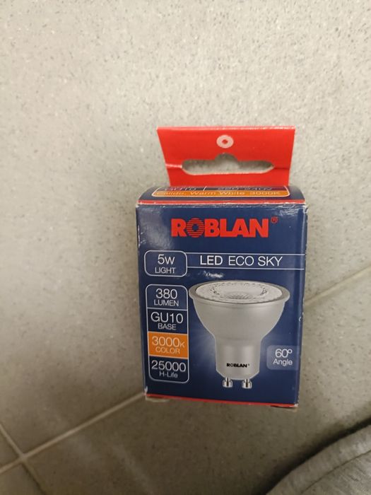 Foco de luz LED para interior