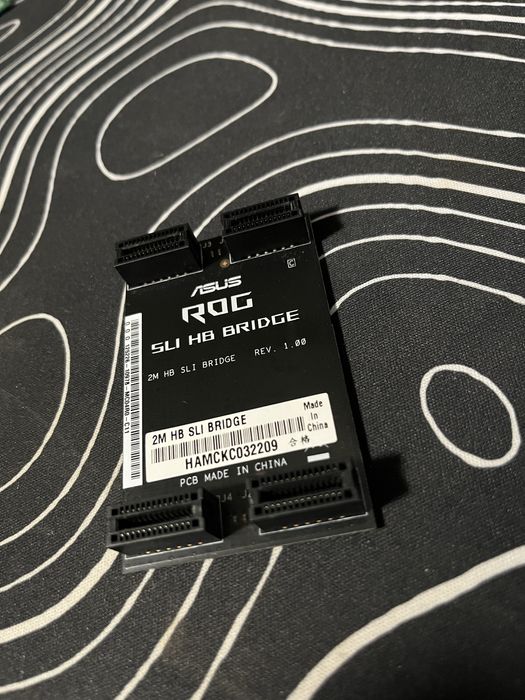 Міст SLI HB Bridge ASUS ROG (2-Slot) для відеокарт NVIDIA